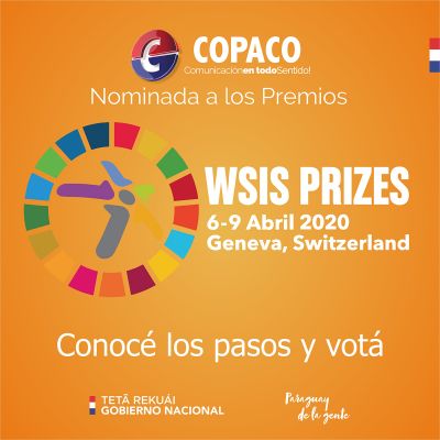 COPACO entre los nominados a los Premios WSIS PRIZES 2020